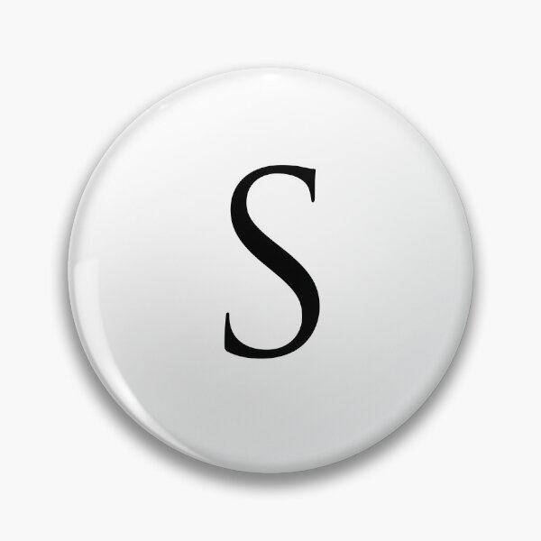 Item preview, Capital Letter S - Stylish Serif Font (Black) designed and sold by STUDIO-72.