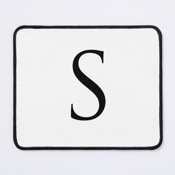 Item preview, Capital Letter S - Stylish Serif Font (Black) designed and sold by STUDIO-72.
