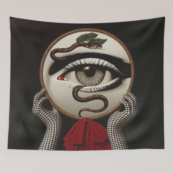 Item preview, Surreal Chinese Year of the Snake Art designed and sold by yinyuecreation.