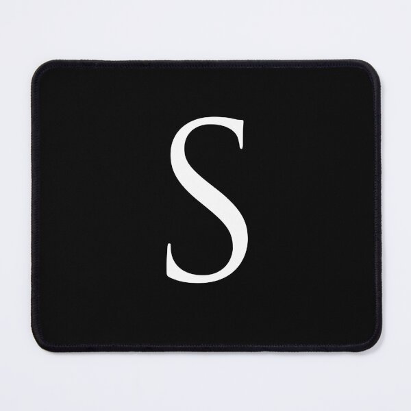 Item preview, Capital Letter S - Stylish Serif Font (White) designed and sold by STUDIO-72.
