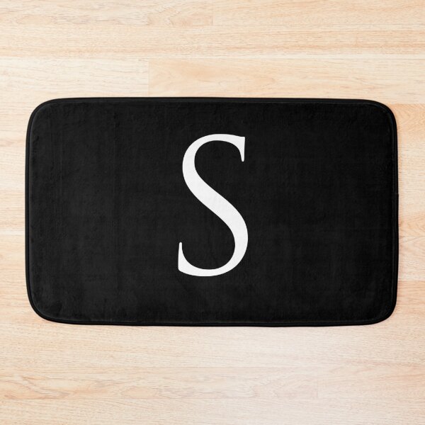 Item preview, Capital Letter S - Stylish Serif Font (White) designed and sold by STUDIO-72.