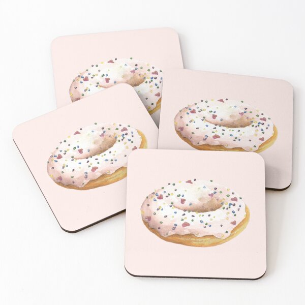 Item preview, Donut Shop Cute Strawberry Sprinkles designed and sold by Lionheart Graphics.