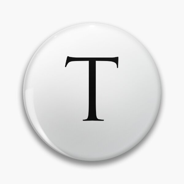 Item preview, Capital Letter T - Stylish Serif Font (Black) designed and sold by STUDIO-72.