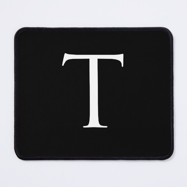Item preview, Capital Letter T - Stylish Serif Font (White) designed and sold by STUDIO-72.