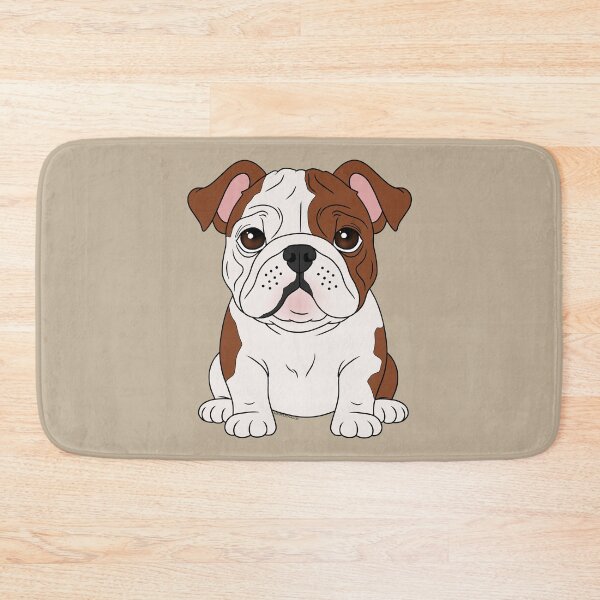 Item preview, Cute Cartoon Bulldog Puppy designed and sold by DappledMoon.