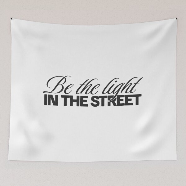 Item preview, Be the Light in the Street designed and sold by POP REWIND.