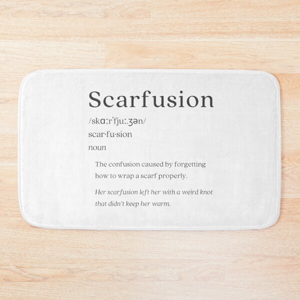 Item preview, Dictionary: Scarfusion designed and sold by nature. electrified..