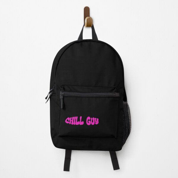 Item preview, Chill Guy Black Pink - Minimalist Chill Vibes designed and sold by SlothcoreVibes.