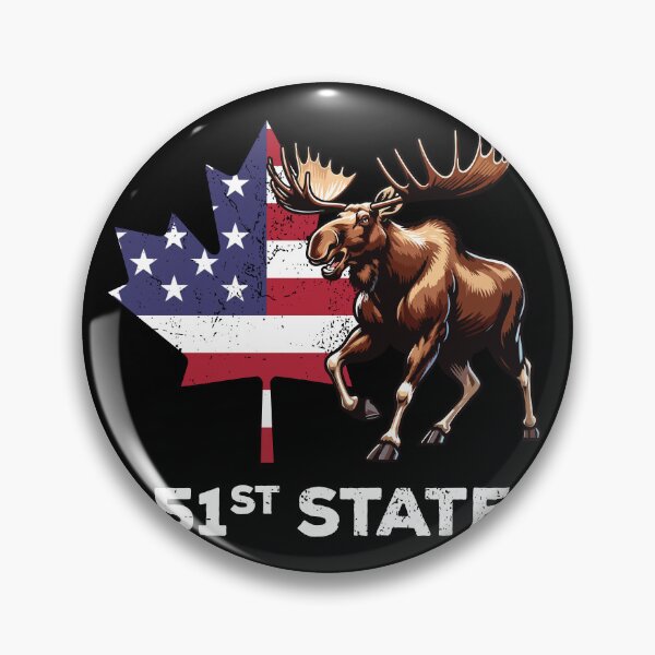 Item preview, Canada 51st State United States Funny Trump Quote Meme designed and sold by d247.