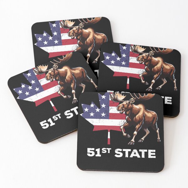 Item preview, Canada 51st State United States Funny Trump Quote Meme designed and sold by d247.