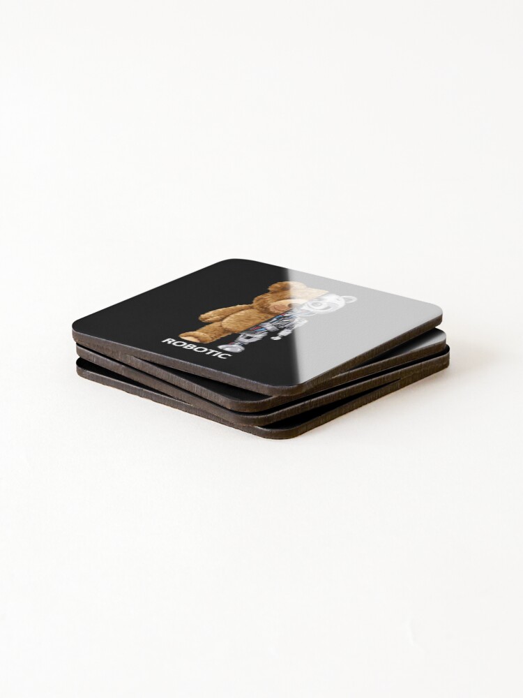 Thumbnail 4 of 5, Coasters (Set of 4), Robotics designed and sold by DesignShopAD.