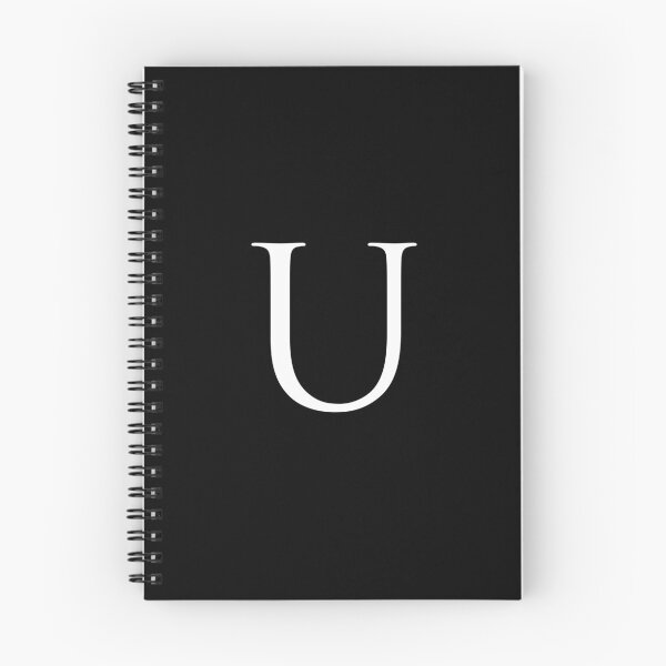 Item preview, Capital Letter U - Stylish Serif Font (White) designed and sold by STUDIO-72.