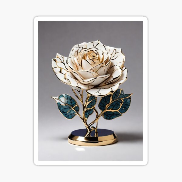 Item preview, Kintsugi rose designed and sold by Infiniity Art.