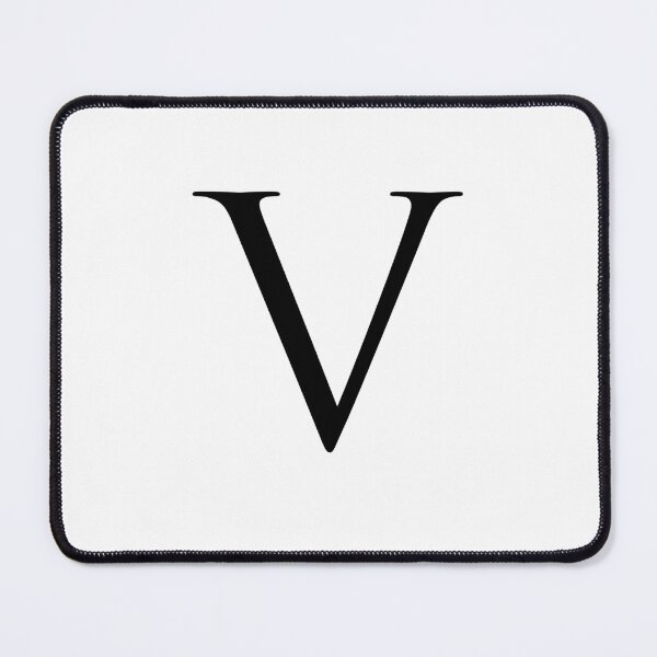 Item preview, Capital Letter V - Stylish Serif Font (Black) designed and sold by STUDIO-72.