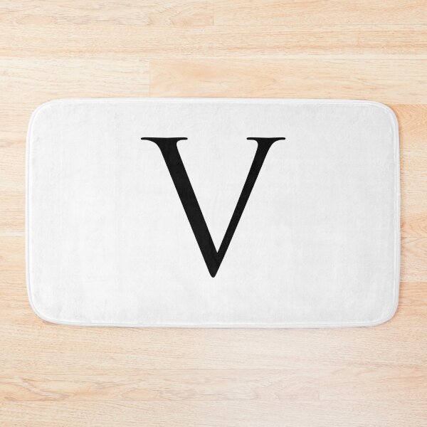 Item preview, Capital Letter V - Stylish Serif Font (Black) designed and sold by STUDIO-72.