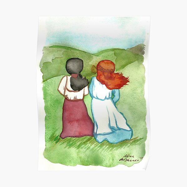 Anne and Diana Anne of Green Gables Poster