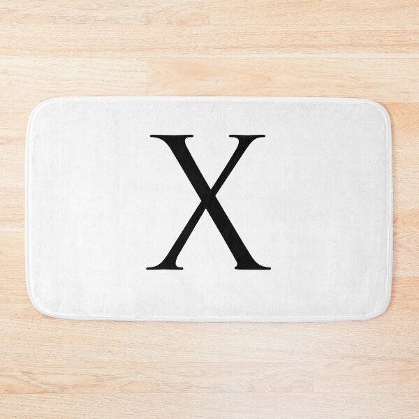 Item preview, Capital Letter X - Stylish Serif Font (Black) designed and sold by STUDIO-72.