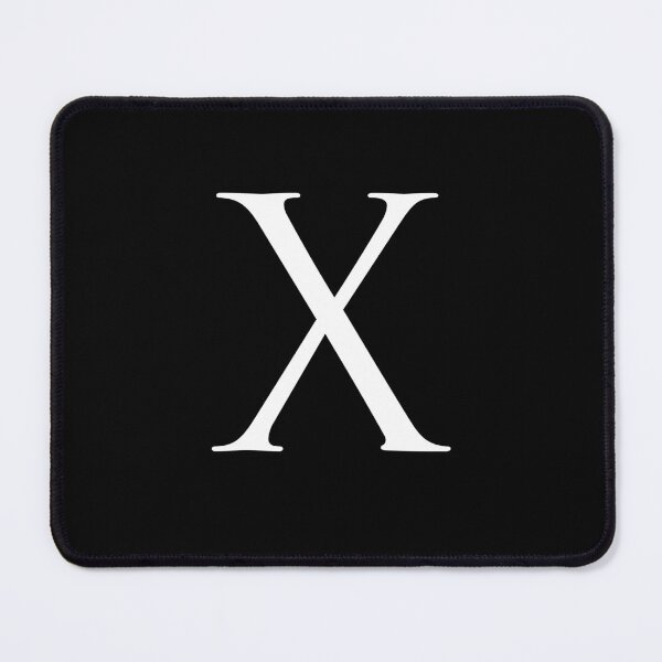 Item preview, Capital Letter X - Stylish Serif Font (White) designed and sold by STUDIO-72.