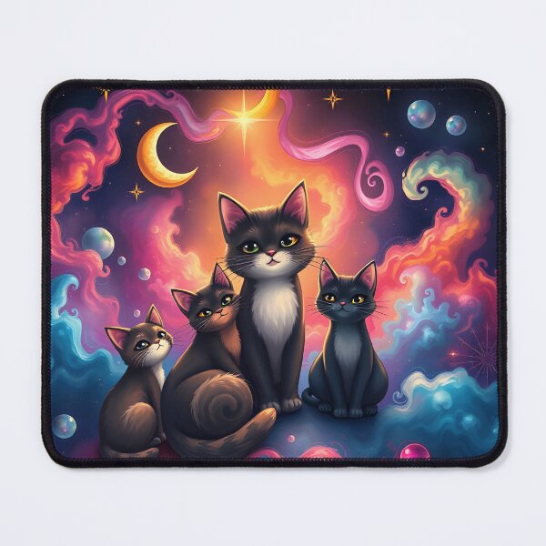 Item preview, Cosmic Cats designed and sold by JazzPWall.