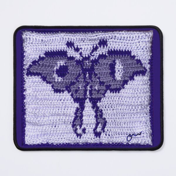 Item preview, Crocheted Luna Moth designed and sold by orzogallery.