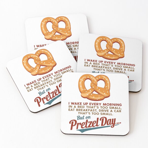 Item preview, "I Wake Up Every Morning in a Bed That's Too Small" - Pretzel Day Inspired Design designed and sold by Small Town Nerd Design.