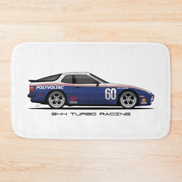 Item preview, Porsche 944 turbo retro Race Car Illustration designed and sold by blackdogshop.