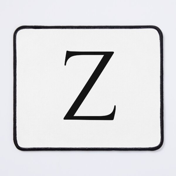 Item preview, Capital Letter Z - Stylish Serif Font (Black) designed and sold by STUDIO-72.