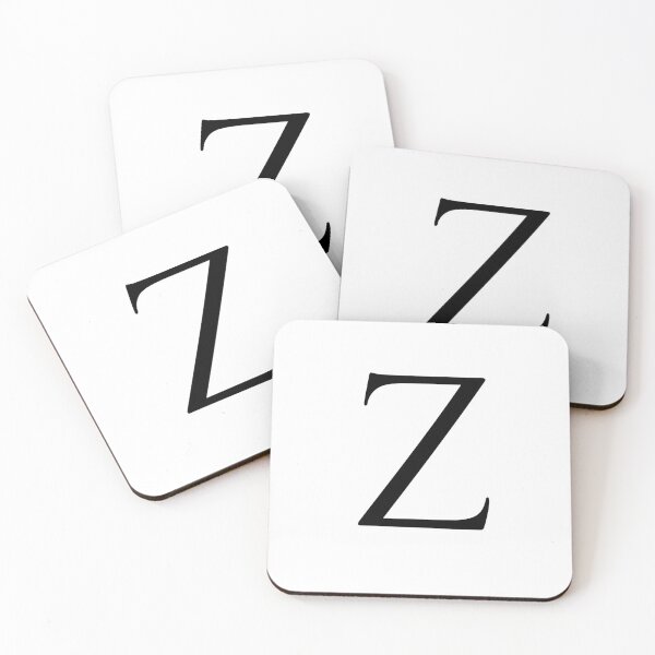 Item preview, Capital Letter Z - Stylish Serif Font (Black) designed and sold by STUDIO-72.