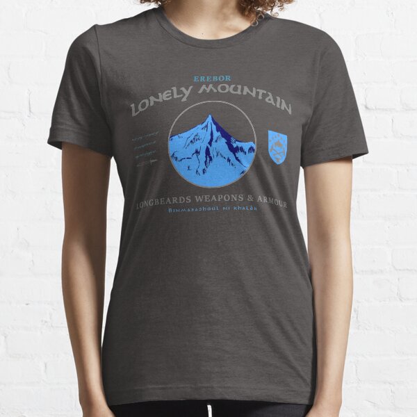 Longbeards Weapons & Armour : Erebor Lonely Mountain Essential T-Shirt