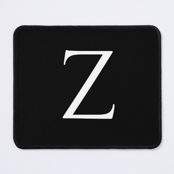 Item preview, Capital Letter Z - Stylish Serif Font (White) designed and sold by STUDIO-72.