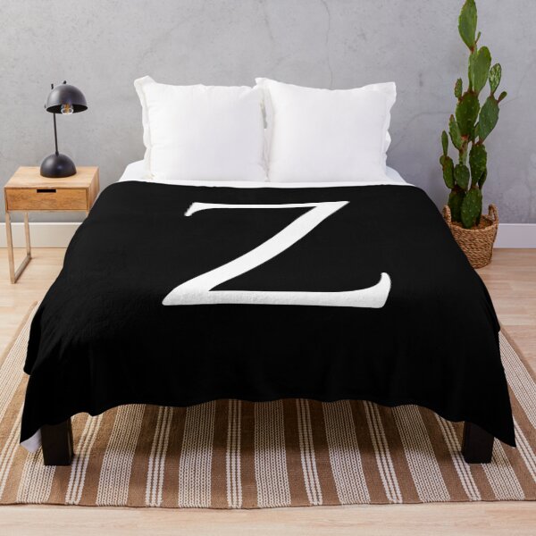 Item preview, Capital Letter Z - Stylish Serif Font (White) designed and sold by STUDIO-72.