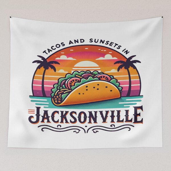Item preview, JACKSONVILLE- TACOS designed and sold by Globalcitytees.