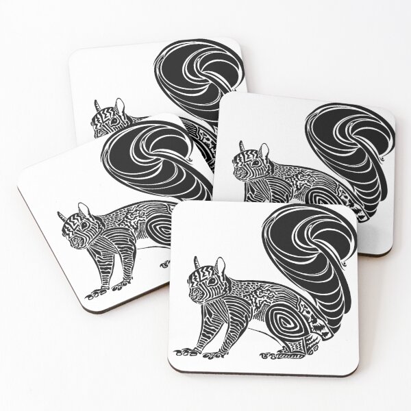 Item preview, Segmented Squirrel designed and sold by gberglundludwig.