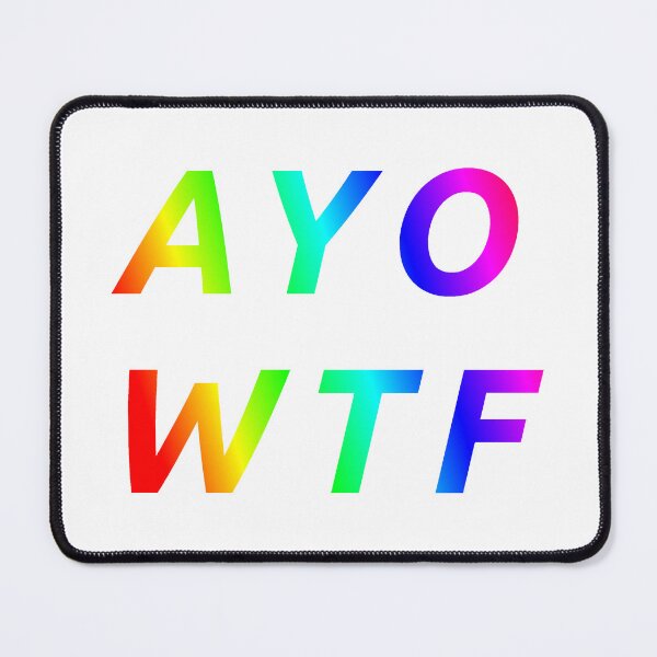 Item preview, AYO WTF designed and sold by Keftcha.