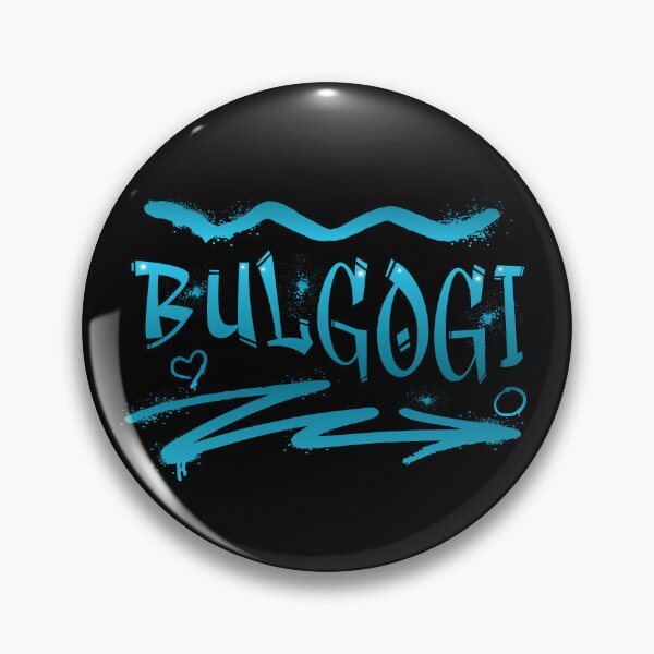 Item preview, Bulgogi graffiti  syle text,Korean BBQ lover designed and sold by Dahlann.