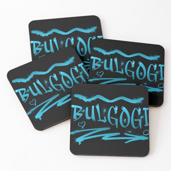 Item preview, Bulgogi graffiti  syle text,Korean BBQ lover designed and sold by Dahlann.