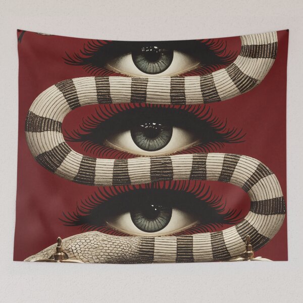 Item preview, Surreal Chinese Year of the Snake Art designed and sold by yinyuecreation.