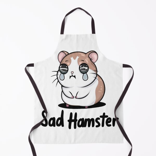 Item preview, Cute Sad Hamster Illustration designed and sold by LEOdesignerArt.
