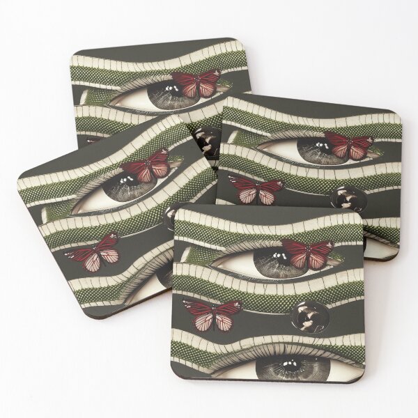 Item preview, Abstract Face with Snake designed and sold by yinyuecreation.