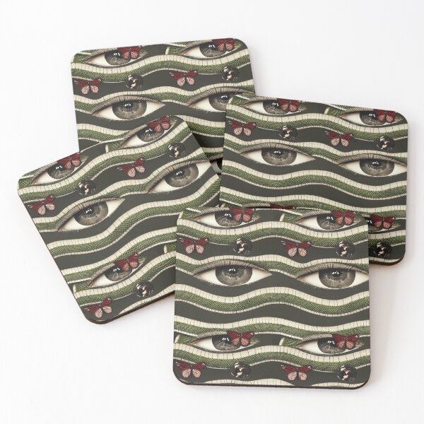 Item preview, Abstract Face with Snake designed and sold by yinyuecreation.