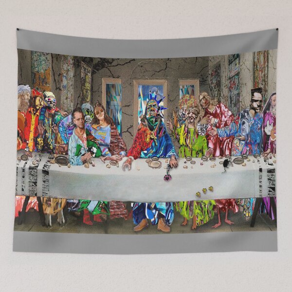Item preview, Abstract Graffiti Style 'The Last Supper' Artwork  designed and sold by Phat Dog Designs .