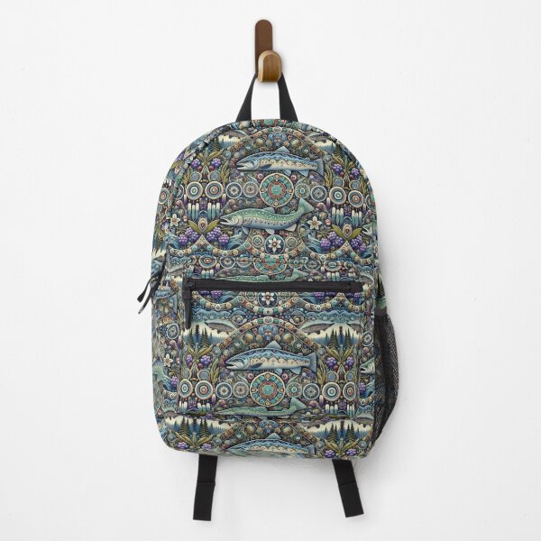 Item preview, Coeur d'Alene Tribe: A Seamless Tribute to Lakes and Forests designed and sold by Meta2Physical.