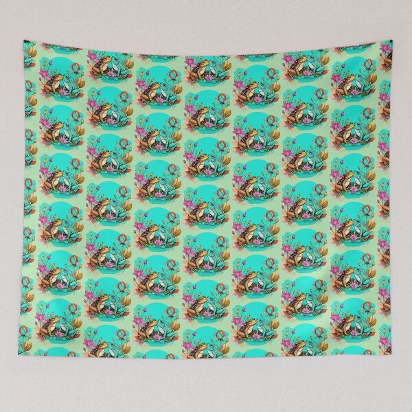 Item preview, Frogs in love among roses. designed and sold by Natalia-Vlad.