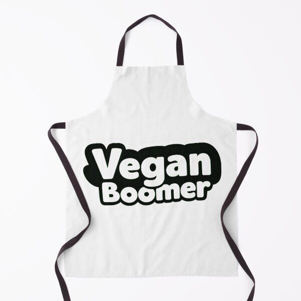 Item preview, Vegan Boomer text sticker designed and sold by Estalon.