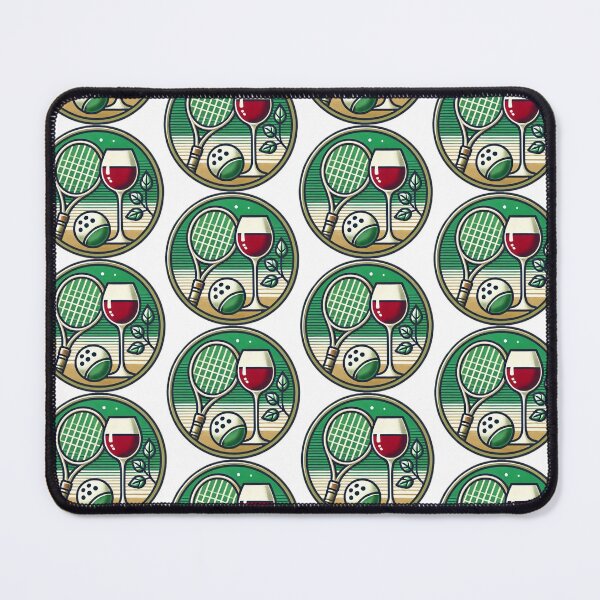 Item preview, pickleball and wine designed and sold by BackgroundND.
