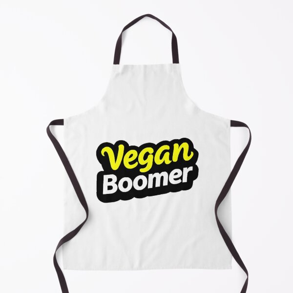 Item preview, Vegan Boomer text sticker designed and sold by Estalon.