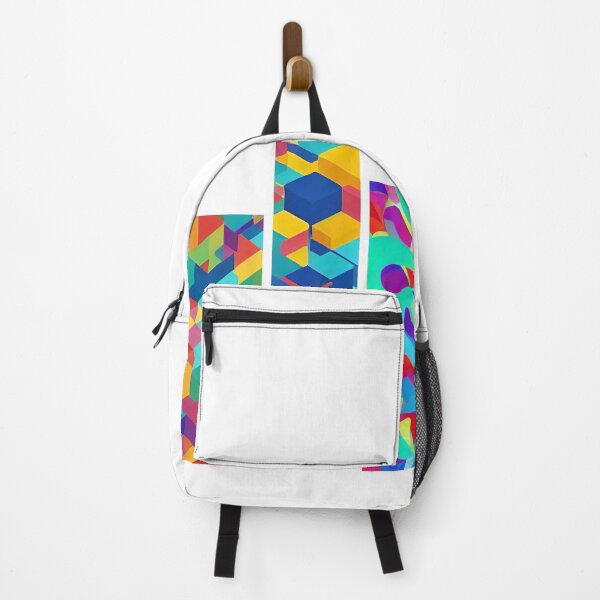 Item preview, Rainbow Geo Shape Design - Thirds theme designed and sold by TechCom33.