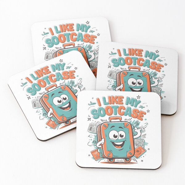 Item preview, I Like My Sootcase Funny Viral Humor Meme I Like My Suitcase designed and sold by InspireSticker.