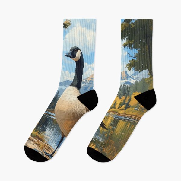 Item preview, CANADA GOOSE PAINTED GREAT NORTHERN WILD MUSKOKA SCENE designed and sold by NikoDeeko.