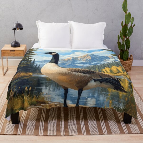 Artikelvorschau, KANADA GANS GEMALT GREAT NORTHERN WILD MUSKOKA SZENE entworfen und verkauft von NikoDeeko.